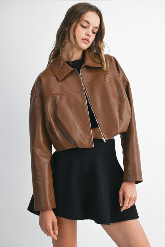 Stealth Crop Jacket- Pre Order