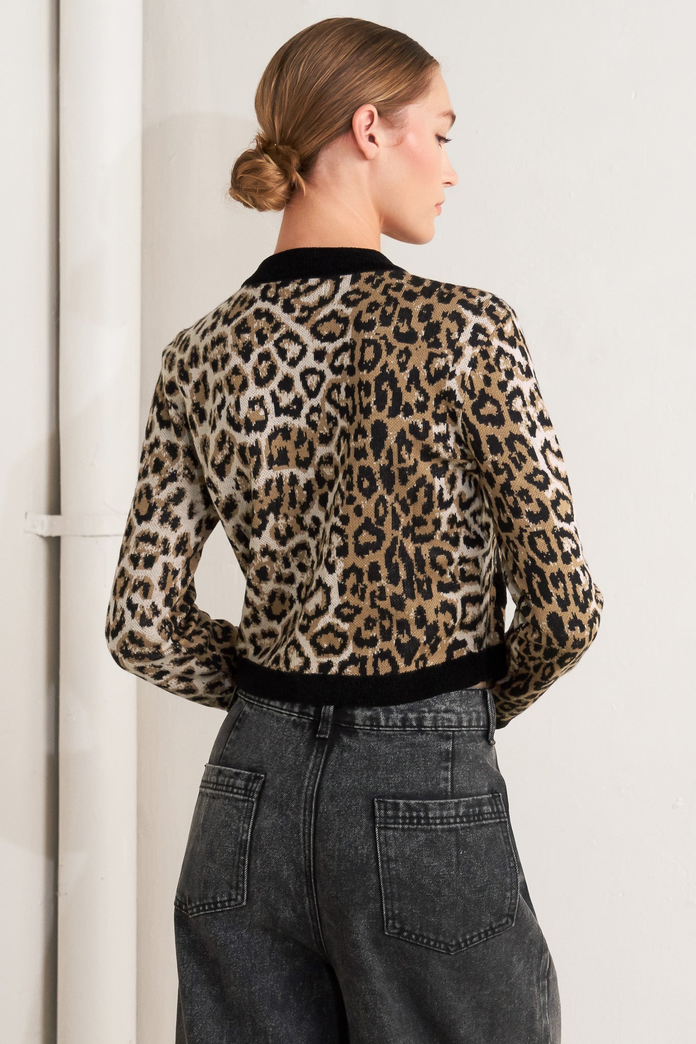 Urban Goddess Leopard Cardigan