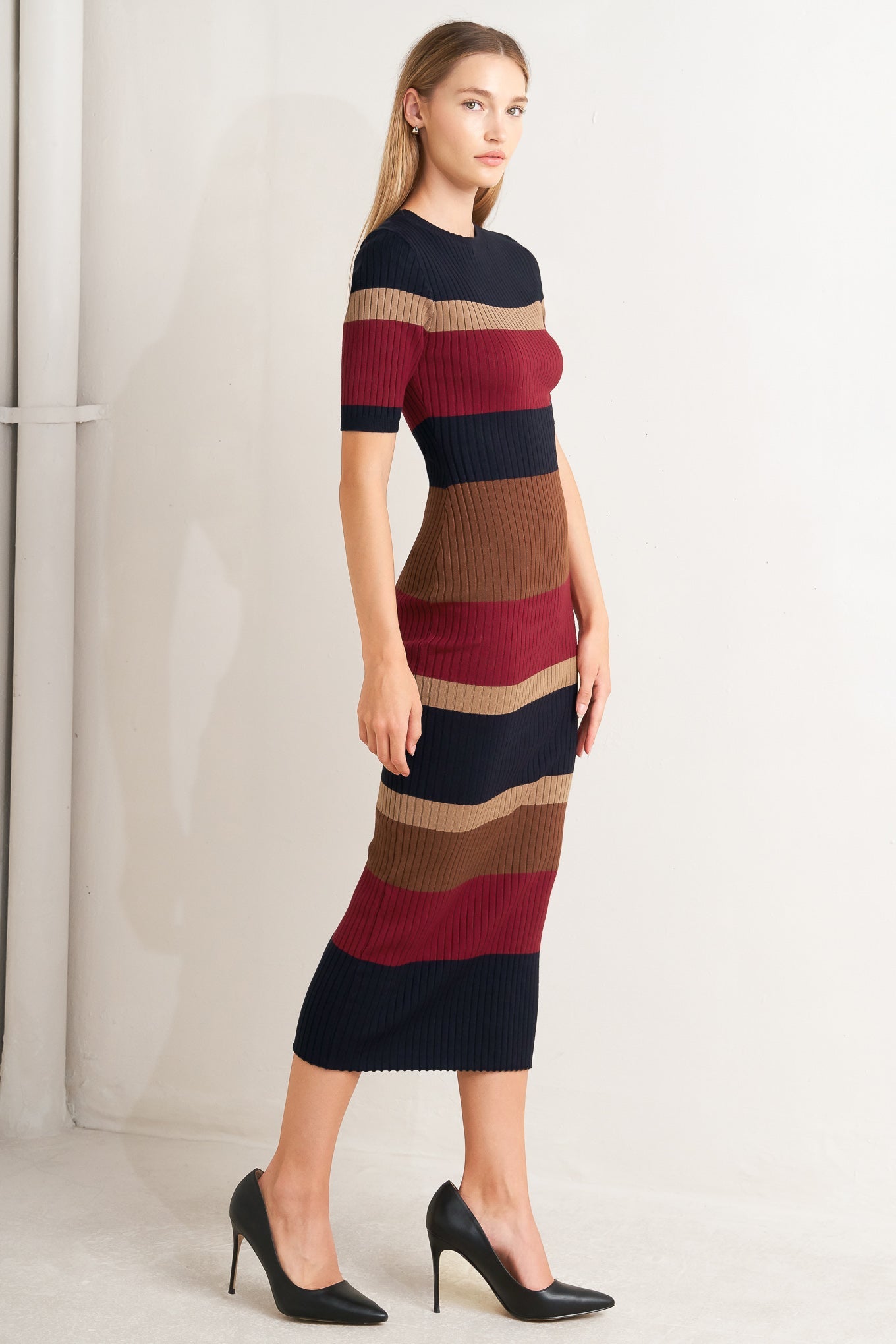 Fall Rhythm Sweater Dress