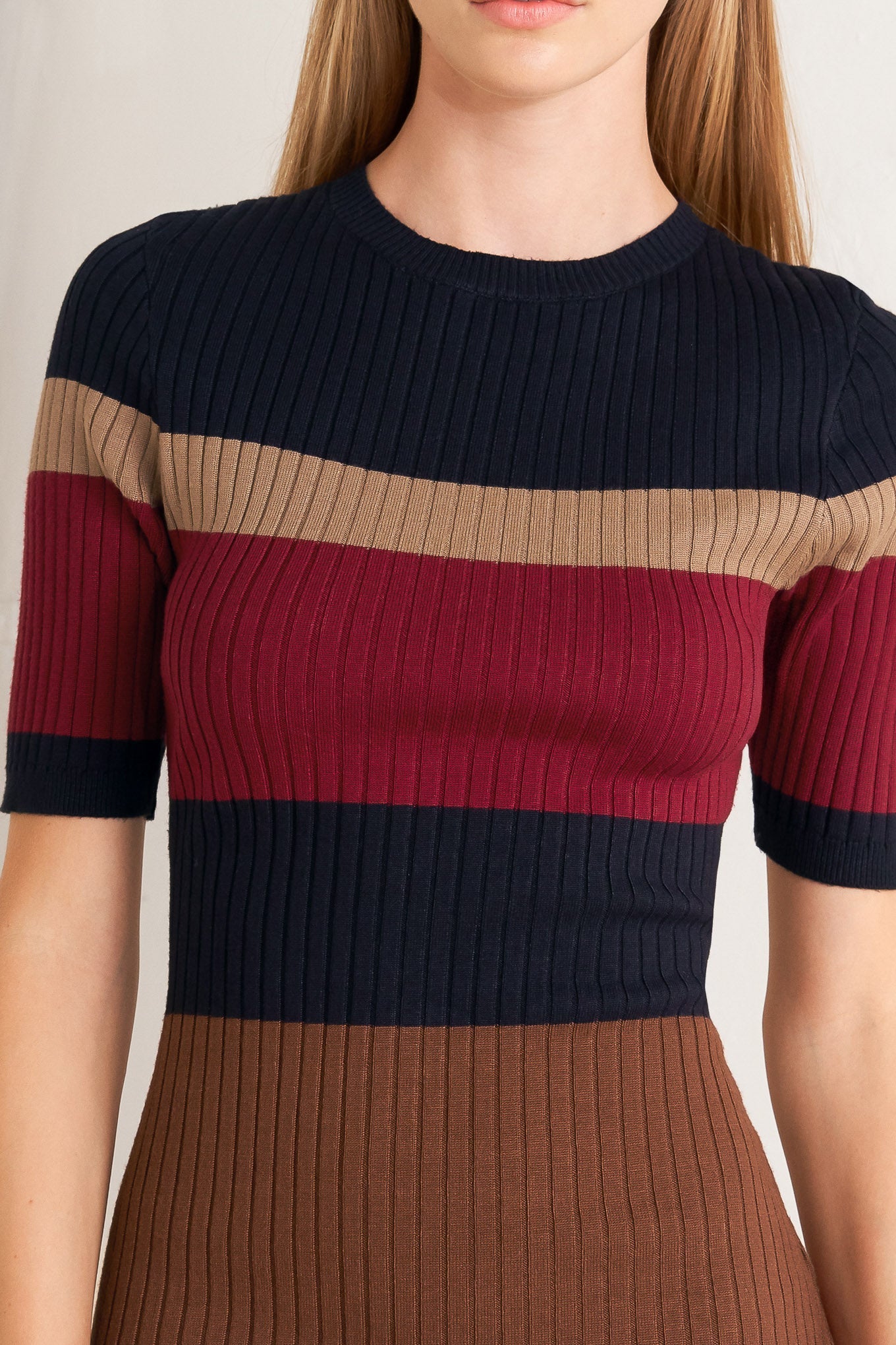 Fall Rhythm Sweater Dress