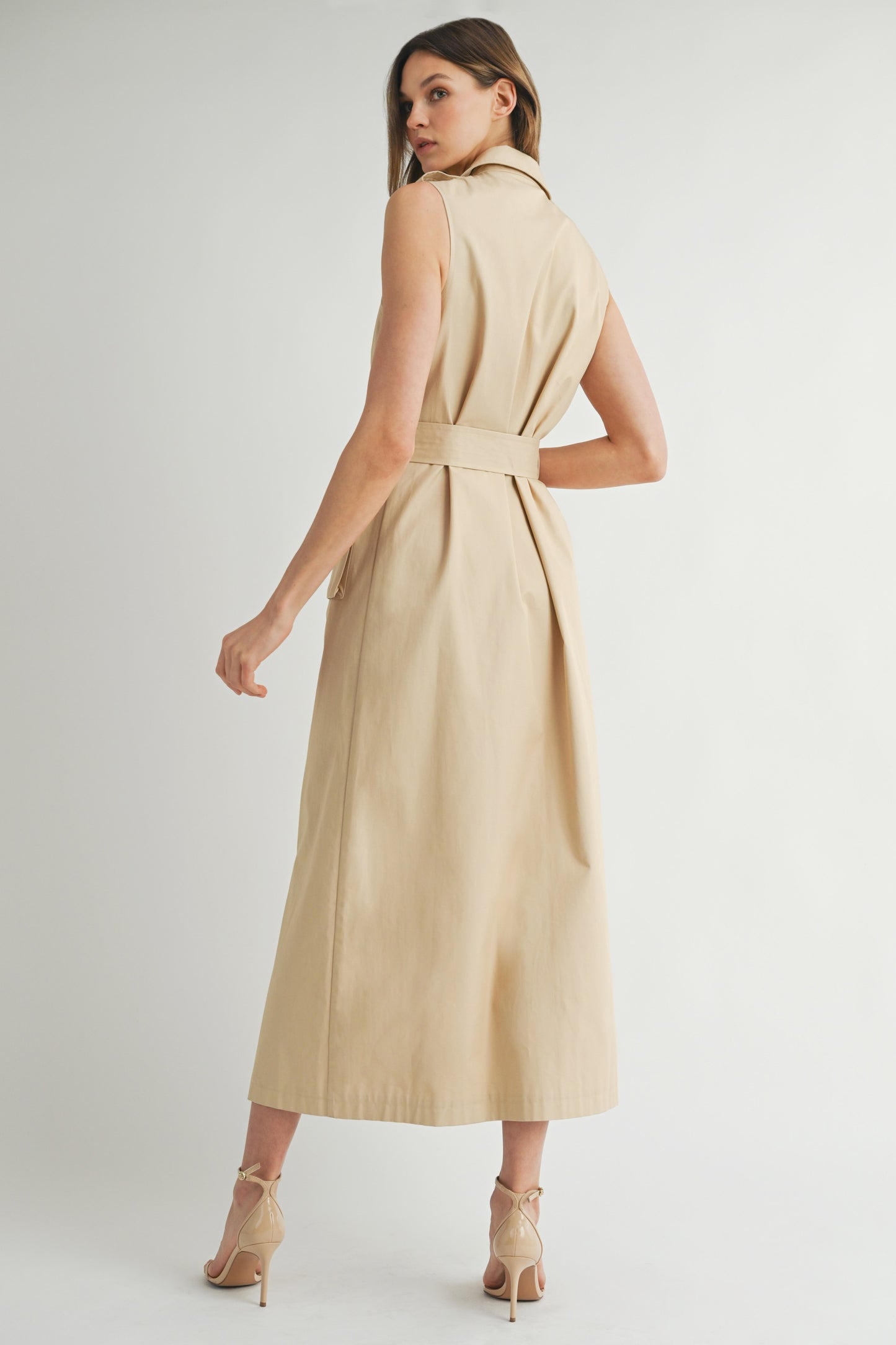 Trench Coat Dress -Pre Order