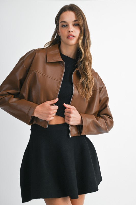 Stealth Crop Jacket- Pre Order