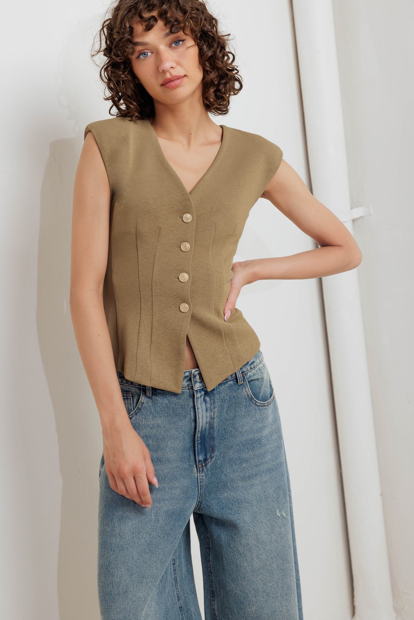 Runway Woven Vest