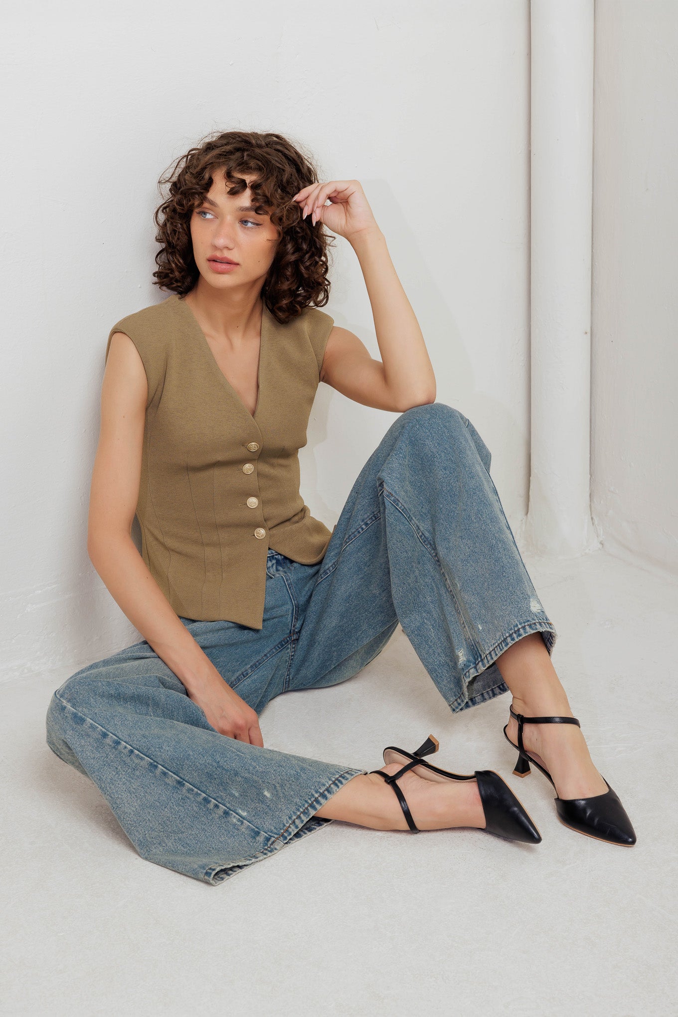 Runway Woven Vest